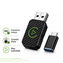 CarPlay Sem Fio Receptor Plug and Play USB CarPlay Sem Fio Receptor Plug and Play USB