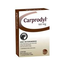 Carprodyl 100mg Anti-inflamatório - 14 Comprimidos