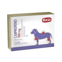 Carprofeno 100mg - Anti-Inflamatório para Cães Ibasa