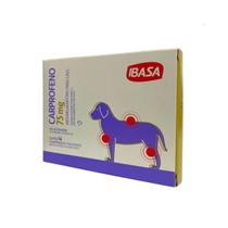 Carprofeno 75mg - Anti-Inflamatório para Cães Ibasa