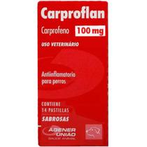 Carproflan 100 mg Agener União - 14 Comprimidos