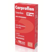 Carproflan 25 Mg Antiinflamtório Para Cães 14 Comprimidos