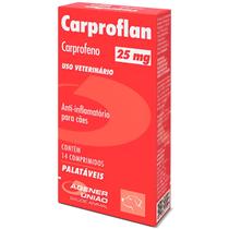 Carproflan 25mg - 14 Comprimidos Para Cães Carproflan 25mg - 14 Comprimidos Para Cães