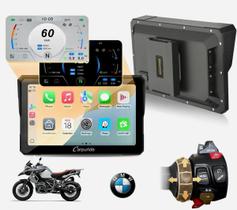 Carpuride W502Bs Multimidia Motos Bmw Comando Punho Carplay