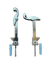 Carranca Prendedor de Janela Veneziana Madeira Alumínio Par