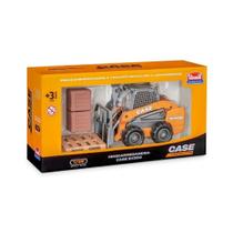 Carregadeira Mini Case Sv300 B Empilhadeira 822 Usual - USUAL BRINQUEDOS