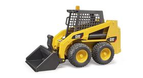 Carregadeira Toy Bruder Caterpillar Skid Steer Loader 02482 escala 1:16 Carregadeira Toy Bruder Caterpillar Skid Steer Loader 02482 escala 1:16
