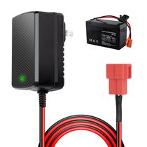 Carregador 12V 1000mA para Brinquedos Elétricos Infantis com Plugue Quadrado