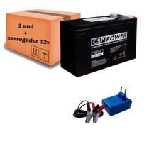 Carregador 12v + 12v 7ah*