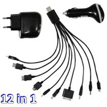 Carregador 12x1 Veicular,Tomada USB Universal 5G