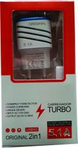 Carregador 2 em 1 Torbo 5.1A