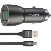 Carregador 2 Entradas USB Rápido 4.8A Potente Cabo USB TipoC