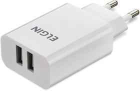 Carregador 2 saidas usb p/tomada bivolt 5v 2.1a 46rct2usb000 elgin Carregador 2 saidas usb p/tomada bivolt 5v 2.1a 46rct2usb000 elgin