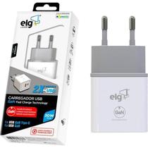 Carregador 2 USB 3A + 1 PD W35GAN ELG