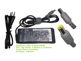 Carregador 20v 3.25 NBC Compatível Para Ibm Lenovo B490 B590 V480c V480s V580 ib1510