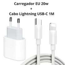 Carregador 20W Tipo-C + Cabo Turbo