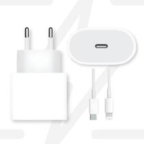 Carregador 25W com Cabo Lightning Compatível com Iphone 8 ao 14, Carregamento Rápido e Seguro Carregador 25W com Cabo Lightning Compatível com Iphone 8 ao 14, Carregamento Rápido e Seguro