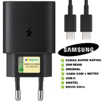 Carregador 25W Samsung S23 ULTRA Original Turbo preto