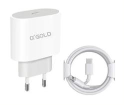 Carregador 30w TURBO compatível com Iphone tipo C Lightning