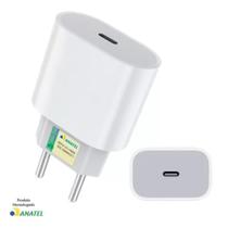 Carregador 30W Turbo Fonte USB-C Compatível Phone 11 12 13 14 - FAM