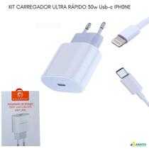 Carregador 30w Usb-c Para Android Cor Branco