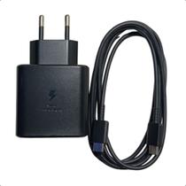 Carregador 45W Preto C+C Samsung com Cabo 1,8M GH44-03098A Carregador 45W Preto C+C Samsung com Cabo 1,8M GH44-03098A