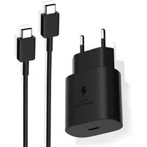 Carregador 45W Turbo Recarrega Super Rápido USB C Com Cabo Tipo C