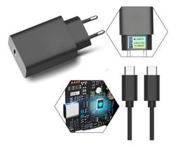 Carregador 50w Usbc Turbo Compatível com Moto Edge, Razr, G84, G73