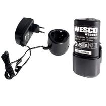 Carregador a bateria 12V - WS9956 + Bateria 12V 2.0AH - Wesco