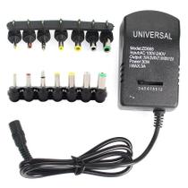 Carregador Adaptador Ajustável De Múltiplas Tensões 220V a 3-12V UE EUA Conversor Plug 7 30W Fonte