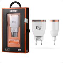 Carregador Adaptador de Parede Universal Usb QC2.0 Segurança Alta Qualidade Celular Moxom KH-29