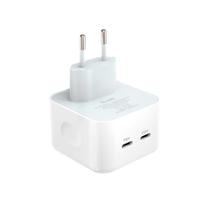 Carregador Adaptador Parede Iwill Com 2 Saídas Usbc Pd 35w