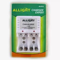 Carregador Allight A-612 Para 4 Pilhas Aa Aaa E Bateria 9v 110/220v