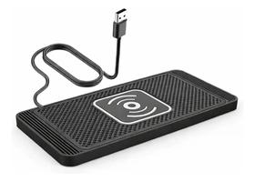 Carregador Almofada Indução 15w Usb Sem Fio Veicular Carregador Almofada Indução 15w Usb Sem Fio Veicular