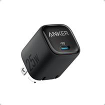 Carregador Anker 25W USB C compacto e dobrável Galaxy/iPhone