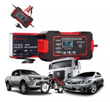 Carregador Automotivo 12v Bivolt carro moto caminhão carrega ate 100ah portatil