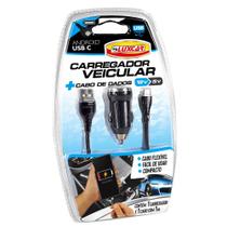 Carregador Automotivo e 5v Cabo Tipo C Carregador Automotivo e 5v Cabo Tipo C