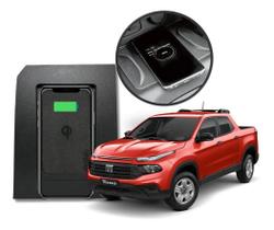 Carregador Automotivo por Indução Console Original Fiat Toro 2021 em diante - NAFTECH