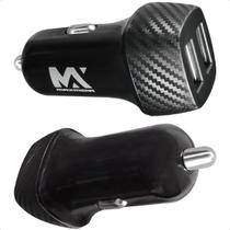 Carregador Automotivo USB 12W QC30 Duas Portas Rápido Carregador Automotivo USB 12W QC30 Duas Portas Rápido