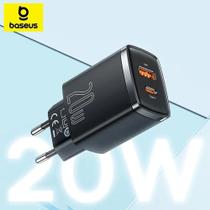 Carregador Baseus 20W USB Tipo C Duplo Carregamento