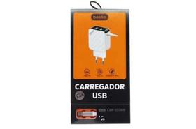 Carregador Basike 2.4A 2 Saídas Usb Conector V8 Car-G5060