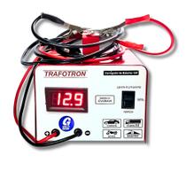 Carregador Bateria 12v Cv20 Flutuante Carro 20ah Bivolt Voltimetro Digital