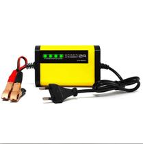 Carregador bateria 12v inteligente flutuante bivolt carros, motos, barcos etc - Btek
