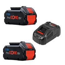 Carregador Bateria 18v GAL 1880 220V + 2 Baterias 8AH Bosch Carregador Bateria 18v GAL 1880 220V + 2 Baterias 8AH Bosch