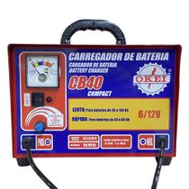 Carregador Bateria 40A 12V CB-40 COMPACT OKEI