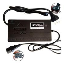 Carregador Bateria Bicicleta Elétrica 48v Bivolt Original 10-15AH -Compatível Souza Bike E Duos Bike Rema Eco Sousa Carregador Bateria Bicicleta Elétrica 48v Bivolt Original 10-15AH -Compatível Souza Bike E Duos Bike Rema Eco Sousa