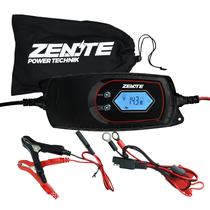 Carregador Bateria Carro Moto 12V Carga Automática 4A Inteligente Flutuante Portátil Zenite Carregador Bateria Carro Moto 12V Carga Automática 4A Inteligente Flutuante Portátil Zenite