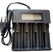 Carregador Bateria Digital HD8992A Para 4 Baterias