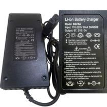 Carregador Bateria Lítio Para Bicicleta Elétrica Scooter 60v