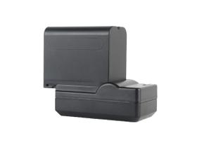 Carregador+bateria Np-F970 7200mah p/ Iluminador Led t